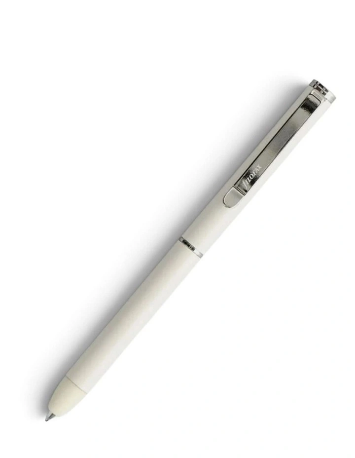 Clipbook Erasable Ballpen in White image 1