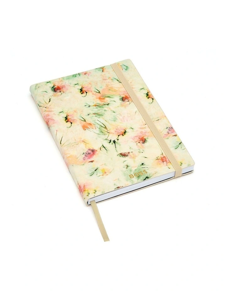 BOSS Notebook A5 Tie-dye Flower Cream Lined image 6
