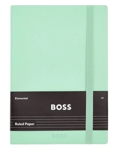 BOSS Notebook A5 Pastel Classic Light Green Lined