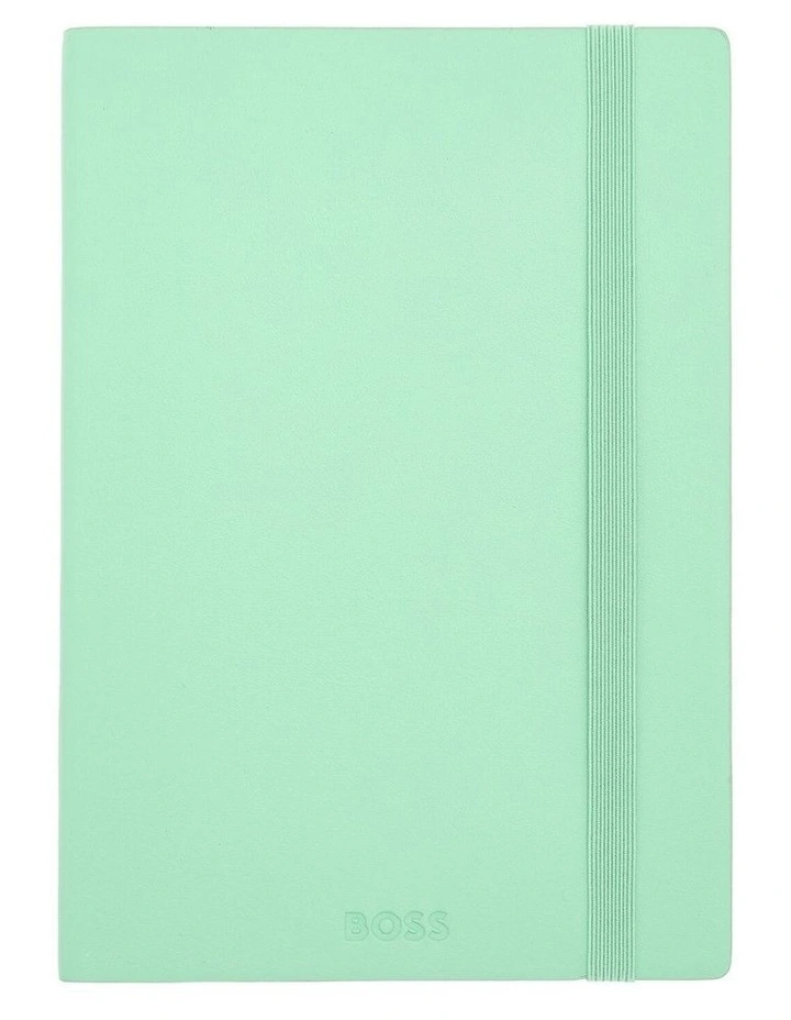 BOSS Notebook A5 Pastel Classic Light Green Lined image 2