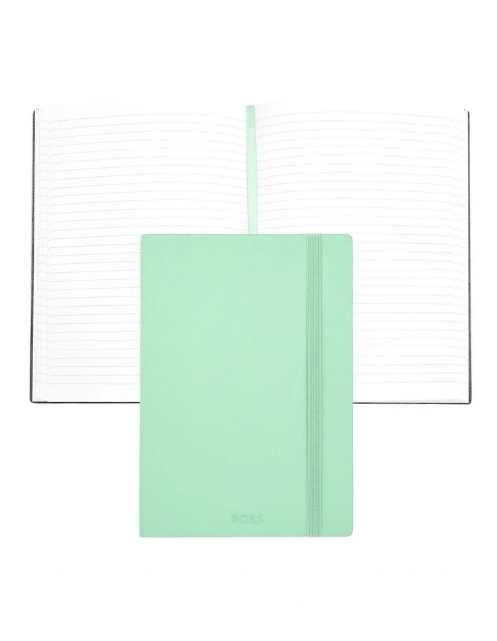 BOSS Notebook A5 Pastel Classic Light Green Lined image 4