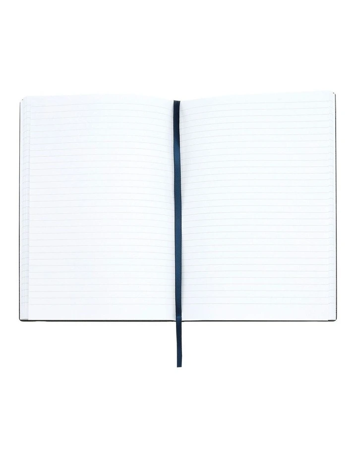 BOSS Notebook A5 Tie-dye Flower Navy Lined image 3