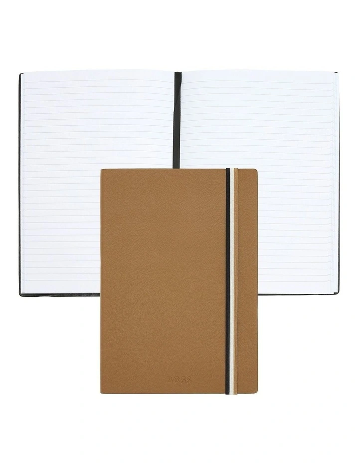 Boss A5 Iconic Camel Lined Notebook image 3