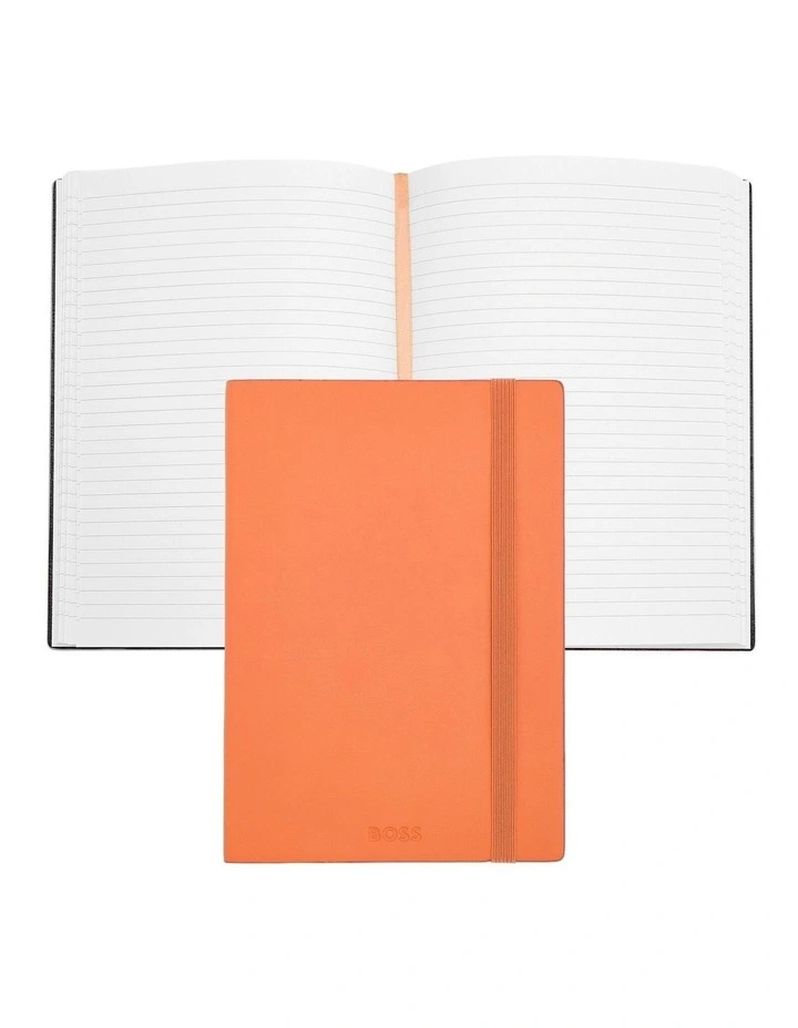 BOSS Notebook A5 Pastel Classic Light Orange Lined image 4