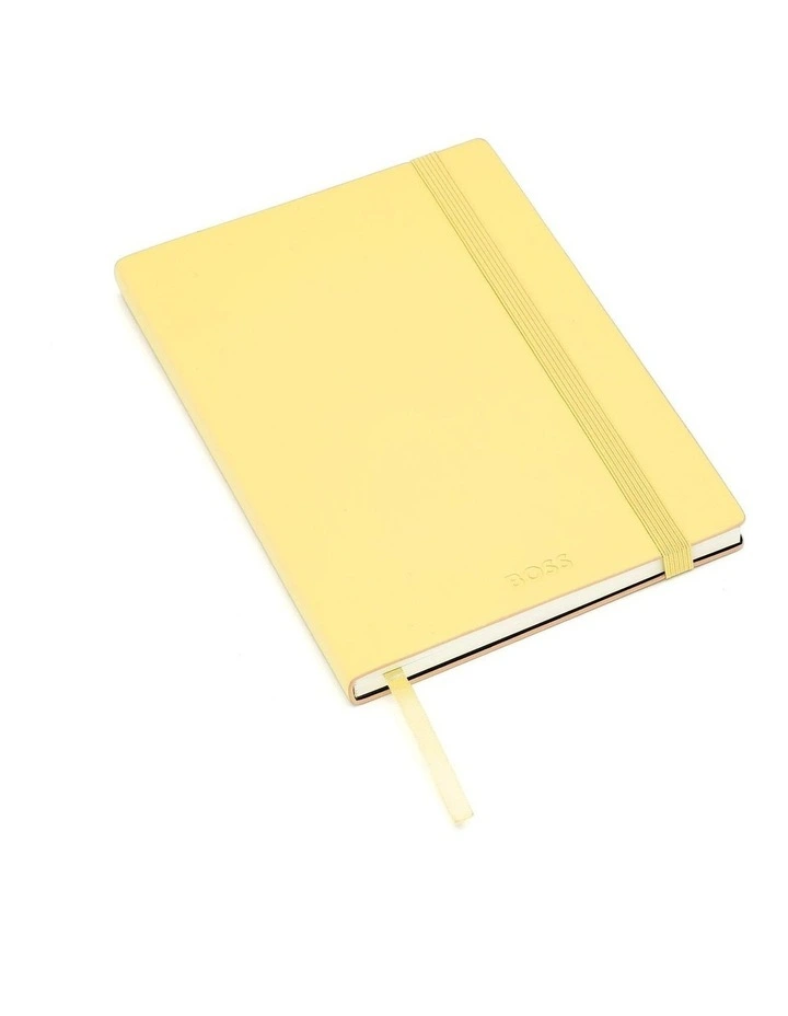 BOSS Notebook A5 Pastel Classic Light Yellow Lined image 6