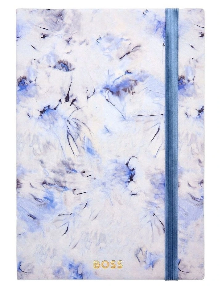 BOSS Notebook A5 Tie-dye Flower Violet Lined image 2