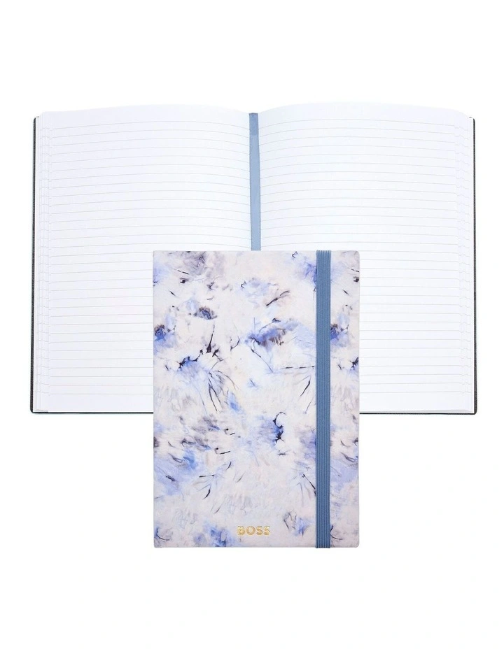 BOSS Notebook A5 Tie-dye Flower Violet Lined image 4