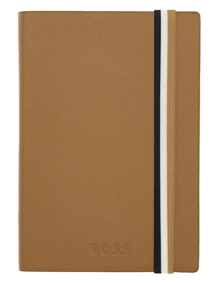 A6 Iconic Notebook in Camel Lined image 2