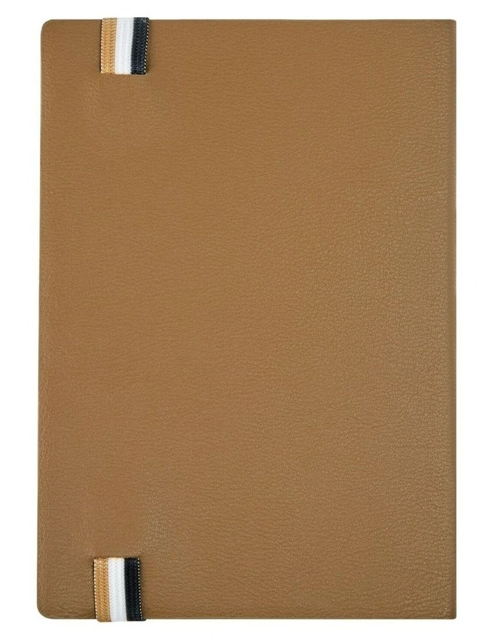 A6 Iconic Notebook in Camel Lined image 6