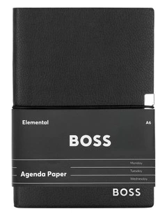 A6 Storyline Notebook in Black Agenda