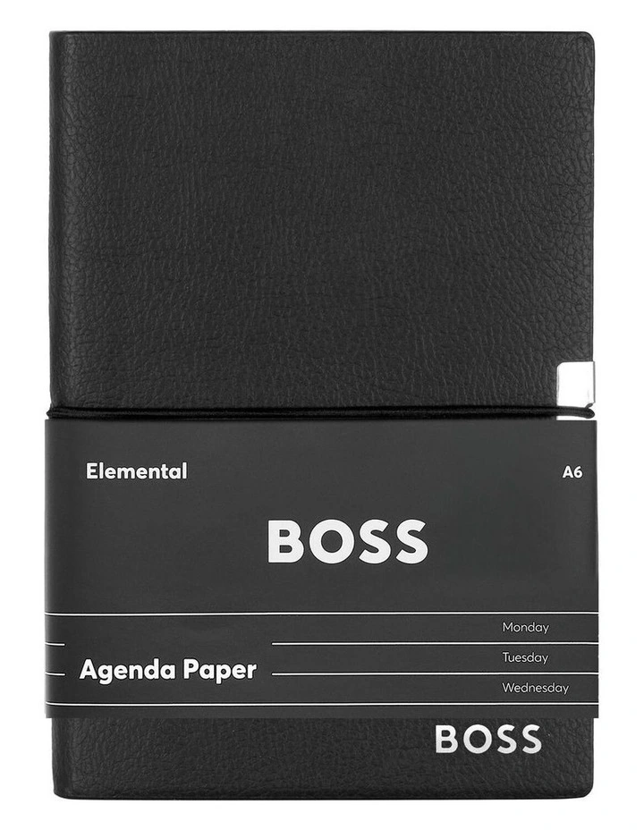 Boss Notebook A6 Storyline Black Agenda image 1