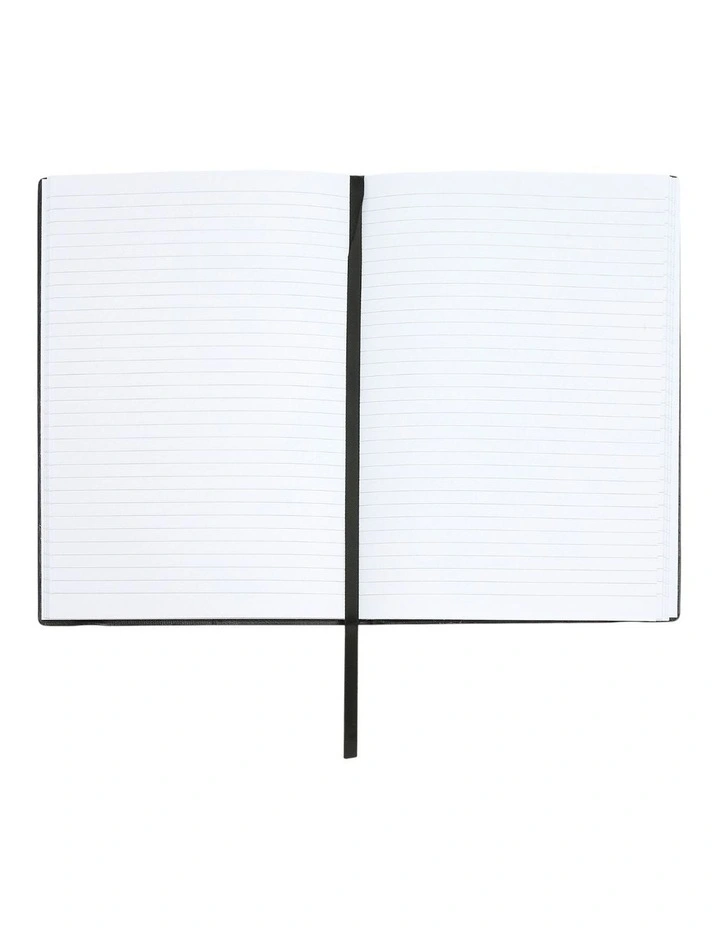 Iconic Lined Notebook A5 in White image 3