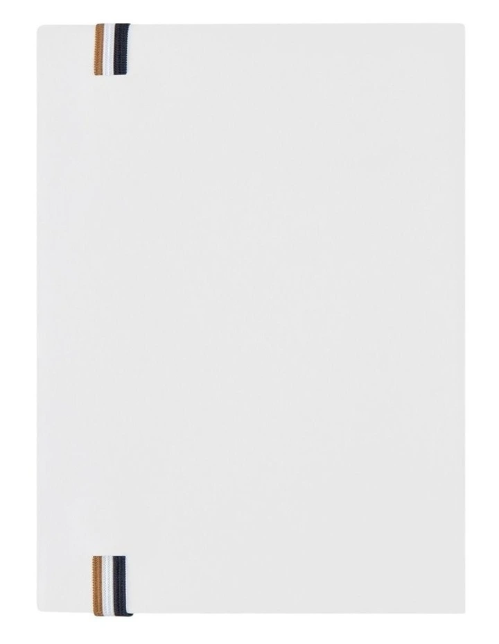 Iconic Lined Notebook A5 in White image 4