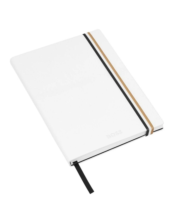 Iconic Lined Notebook A5 in White image 6