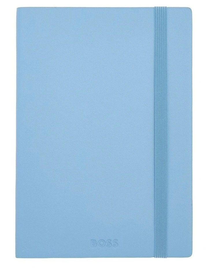 BOSS Notebook A5 Pastel Classic Light Blue Lined image 2