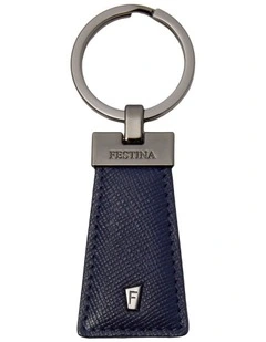 Festina Leather Key Ring Chronobike Navy
