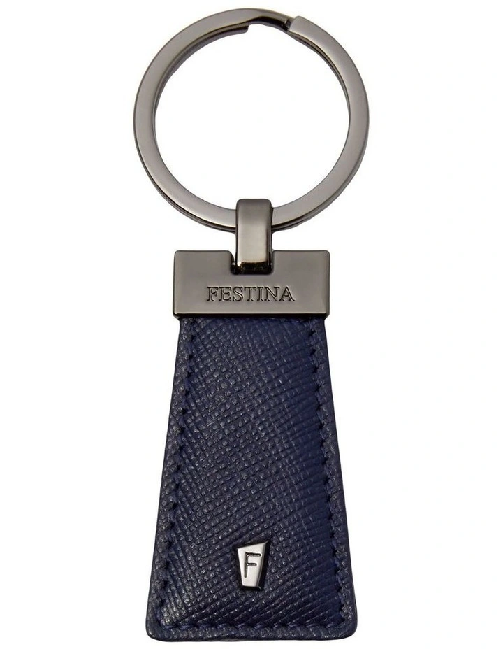 Festina Leather Key Ring Chronobike Navy image 1