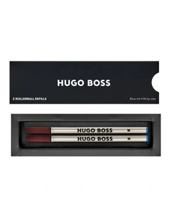 Hugo Boss - 2pk Roller Metal refill Blue