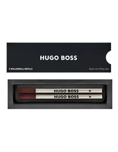 Hugo Boss - 2pk Roller Metal refill Black