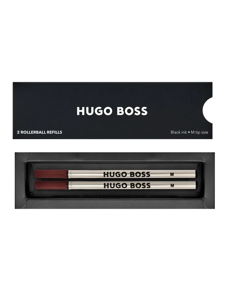 Hugo Boss - 2pk Roller Metal refill Black image 1