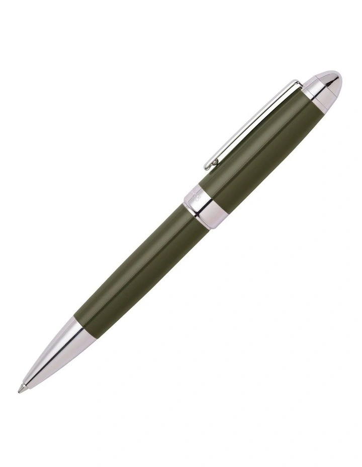 Hugo Boss - Ballpoint pen Icon Khaki /Chrome image 2
