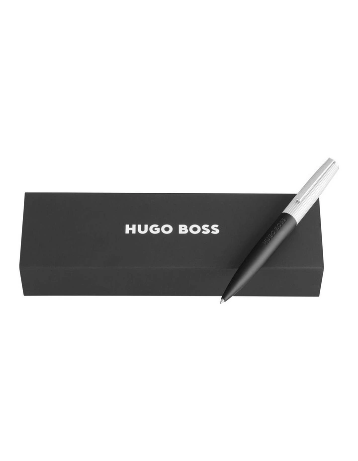 Hugo Boss Ballpoint pen Illusion Arcade Black & Chrome image 4