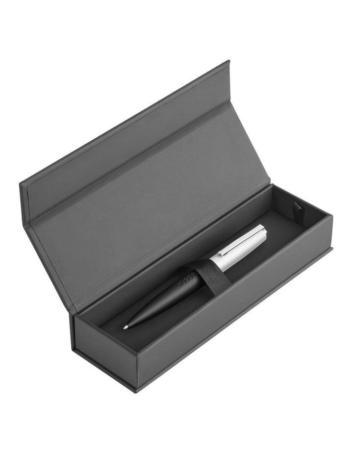 Hugo Boss Ballpoint pen Illusion Arcade Black & Chrome image 5