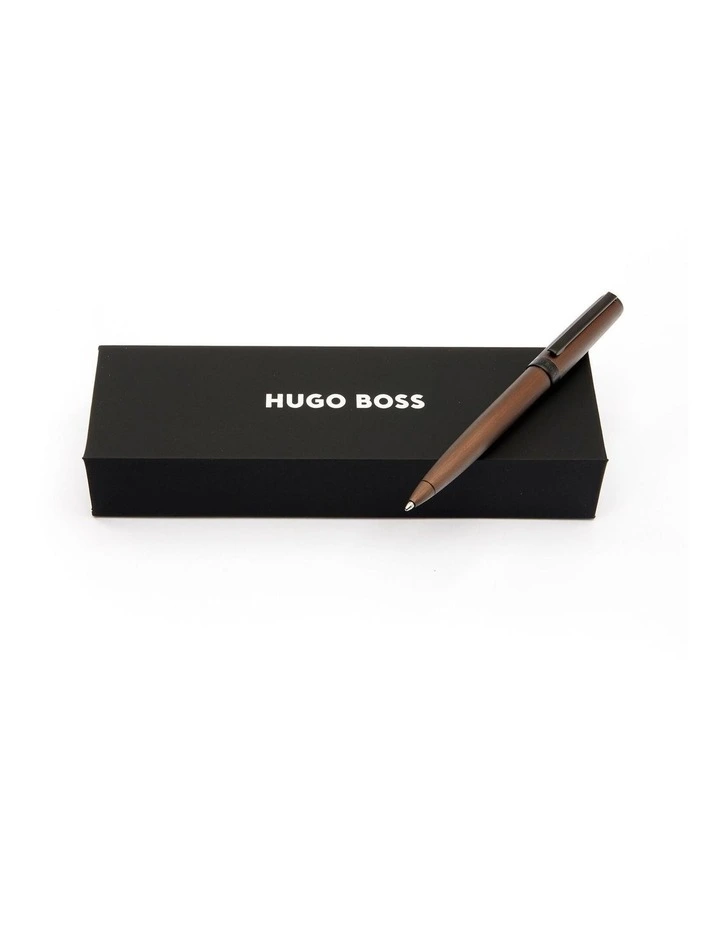 Hugo Boss Ballpoint Pen Gear Brushed Camel image 3