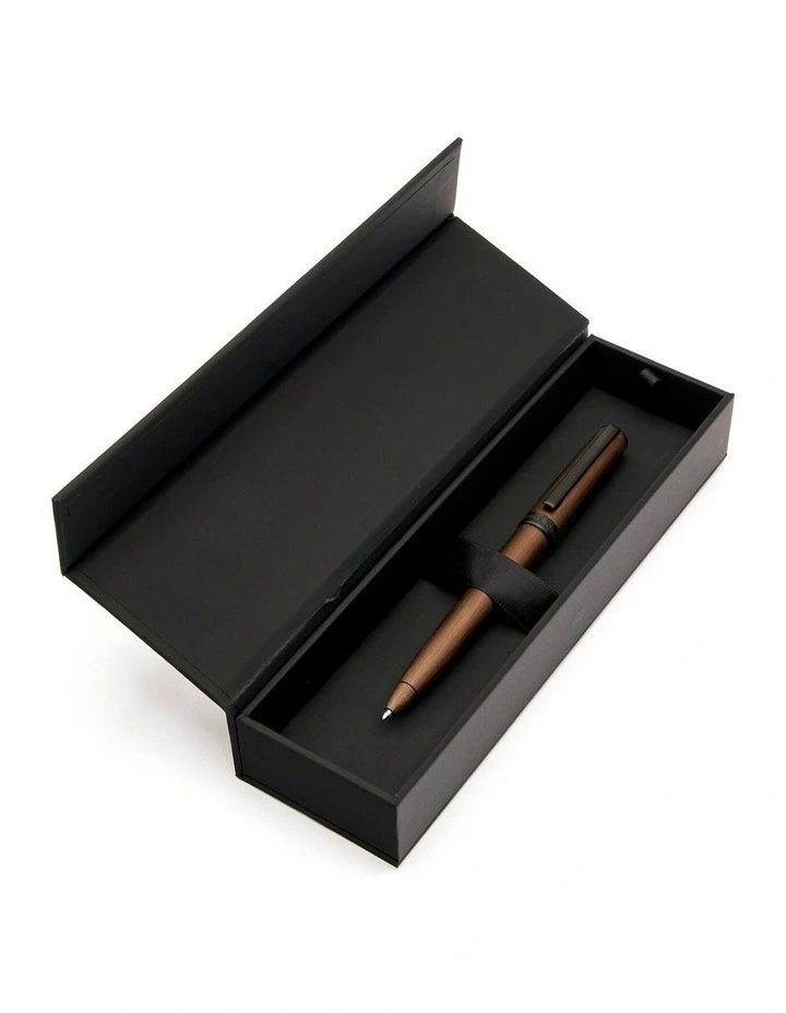 Hugo Boss Ballpoint Pen Gear Brushed Camel image 4
