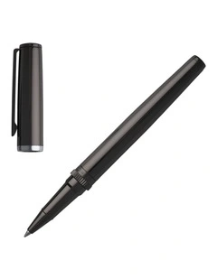 Hugo Boss - Rollerball Pen Gear Metal Dark Chrome