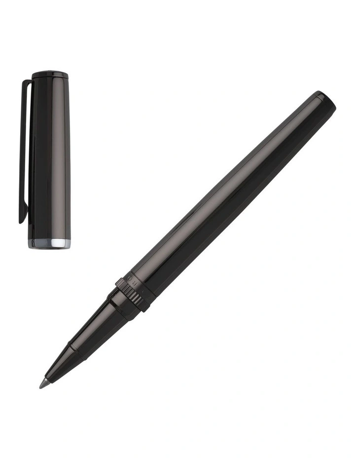Hugo Boss - Rollerball Pen Gear Metal Dark Chrome image 1