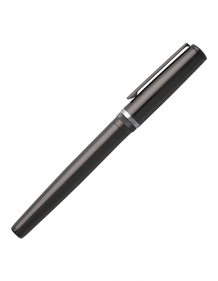 Hugo Boss - Rollerball Pen Gear Metal Dark Chrome image 3