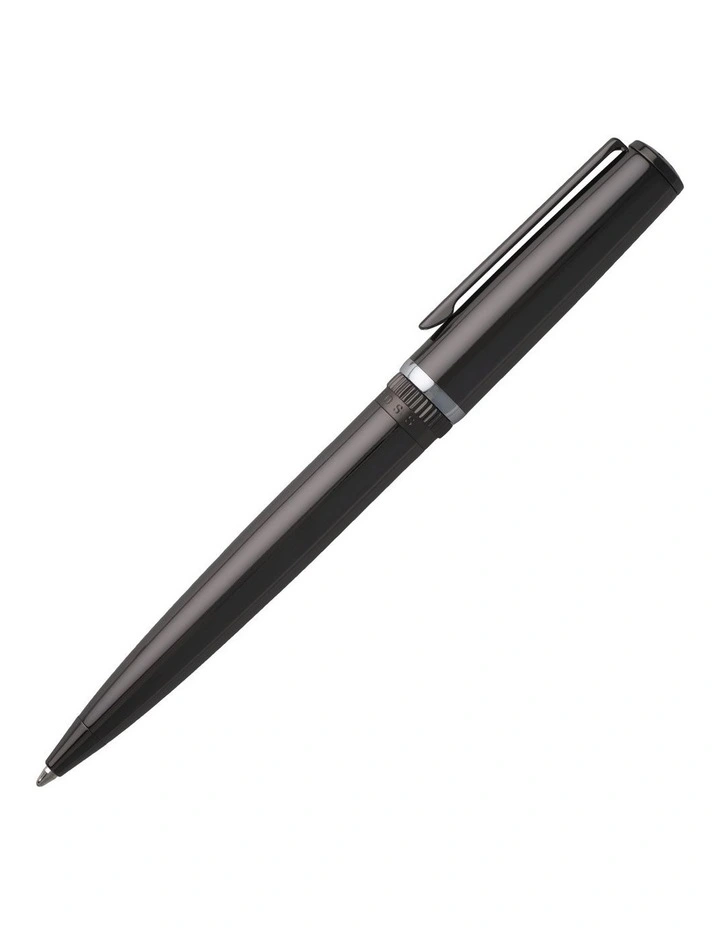 Hugo Boss - Ballpoint pen Gear Metal Dark Chrome image 1