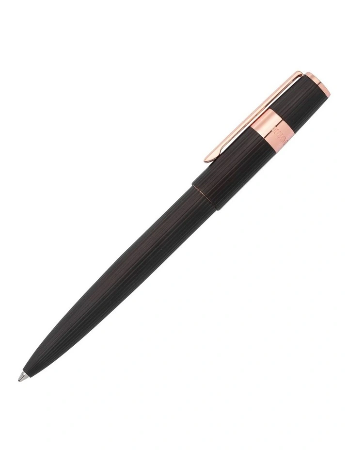 Hugo Boss Ballpoint Gear Pinstripe Black/Rose Gold image 2