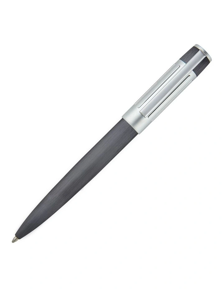 Hugo Boss Ballpoint Pen Gear Ribs Black image 1