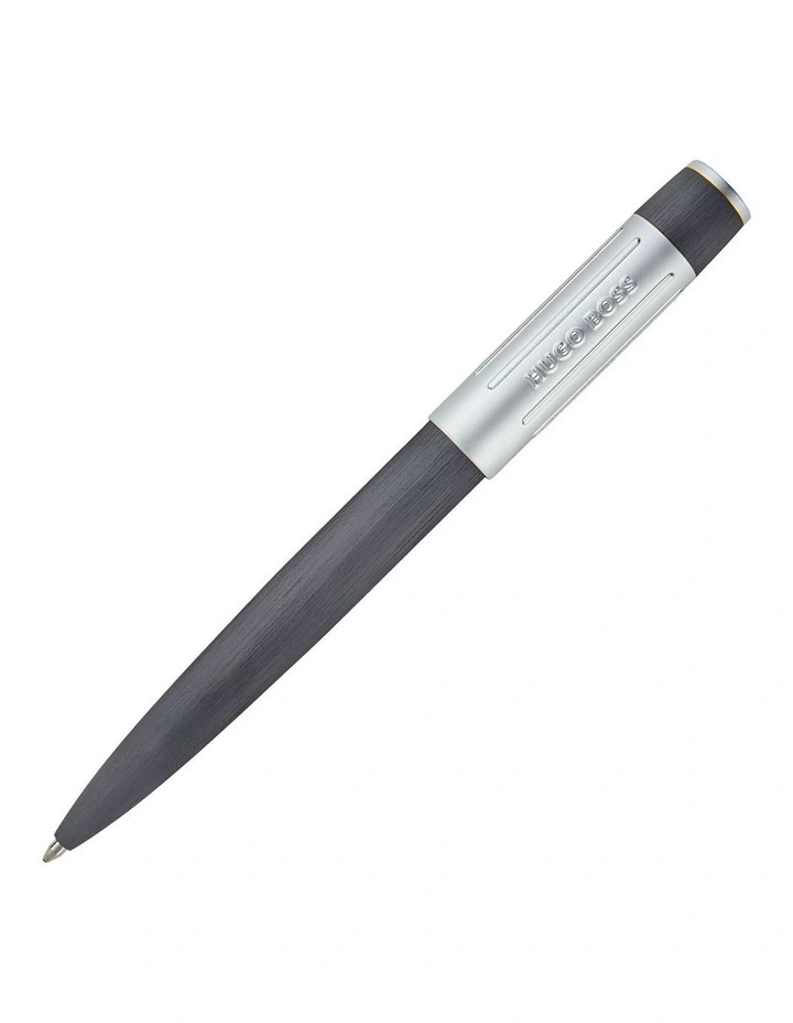 Hugo Boss Ballpoint Pen Gear Ribs Black image 3
