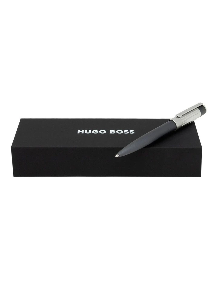 Hugo Boss Ballpoint Pen Gear Ribs Black image 4