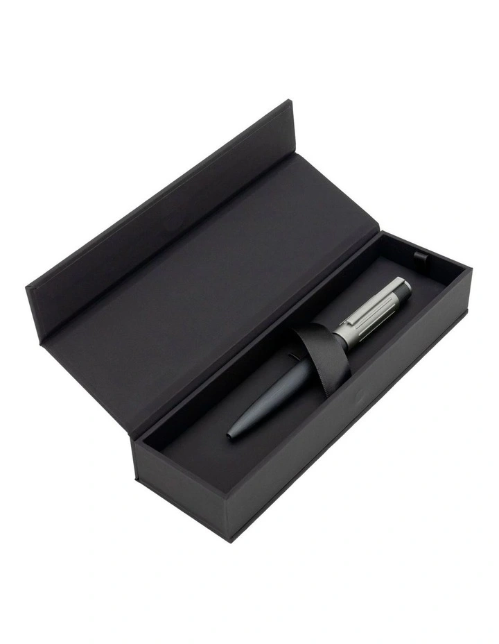 Hugo Boss Ballpoint Pen Gear Ribs Black image 5