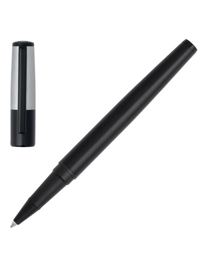 Hugo Boss Rollerball Pen Gear Minimal Black/Chrome image 5