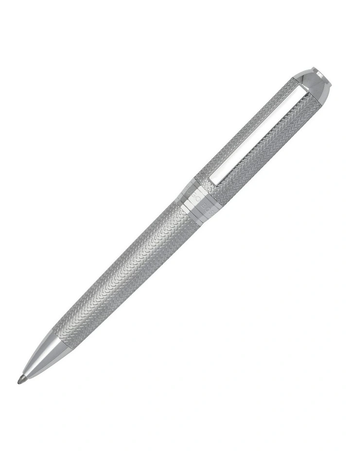 HUGO BOSS Ballpoint Pen Elemental Silver image 1