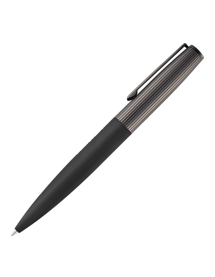 Hugo Boss Ballpoint pen Illusion Arcade Black & Gun image 1