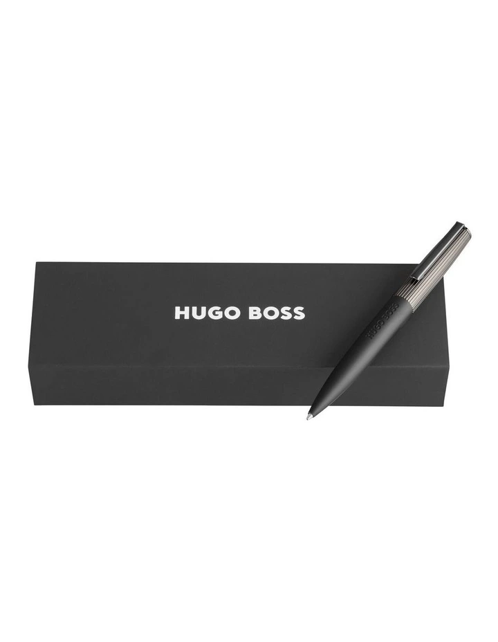 Hugo Boss Ballpoint pen Illusion Arcade Black & Gun image 4