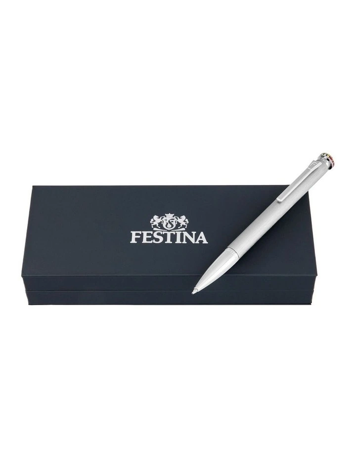 Festina Ballpoint Pen Mademoiselle Rainbow Silver image 3