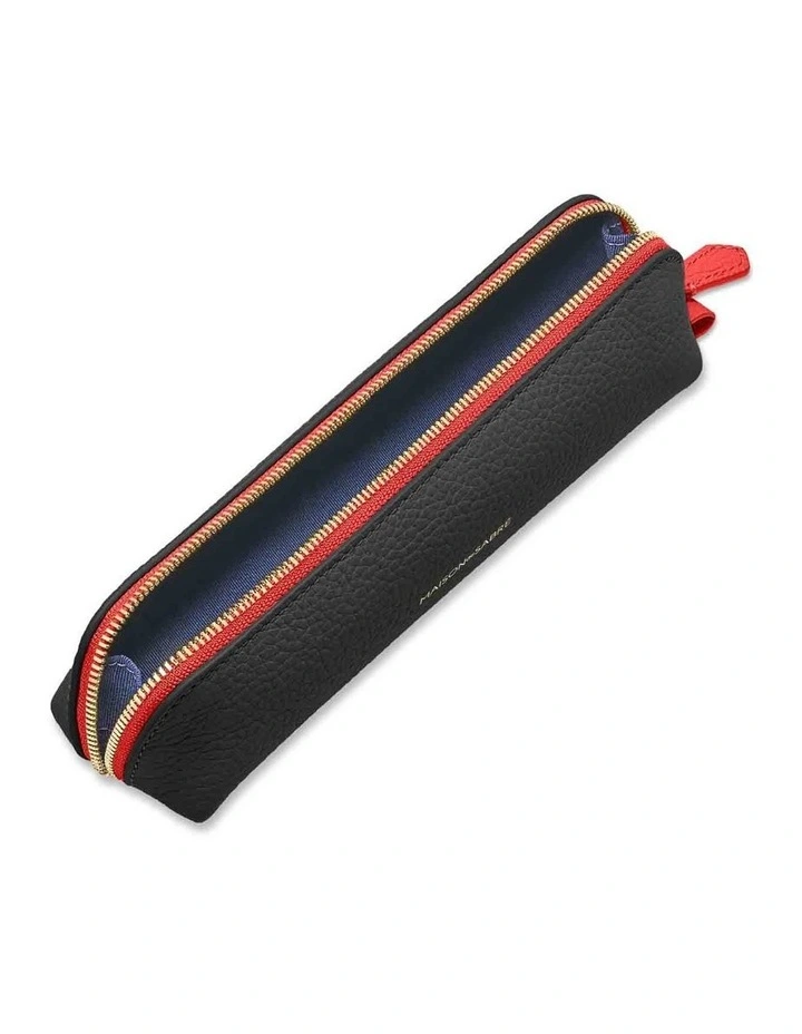 The Pencil Case in Rouge Noir image 2