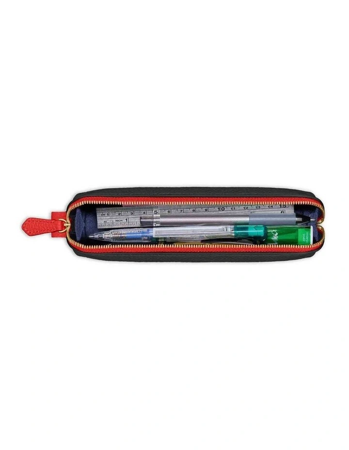The Pencil Case in Rouge Noir image 5
