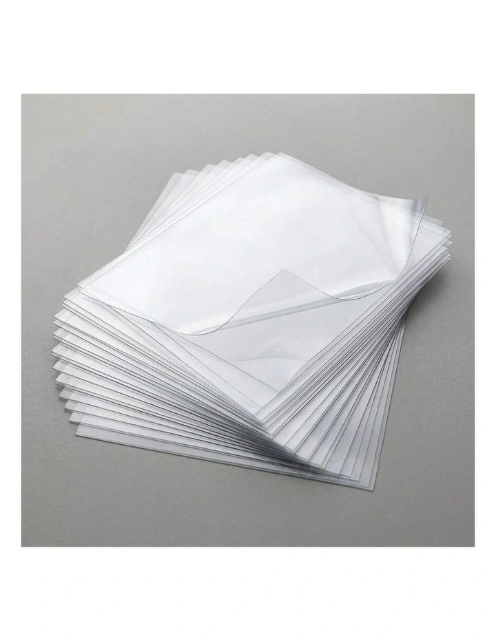 Laminating Pouches 100x in Transparent image 4