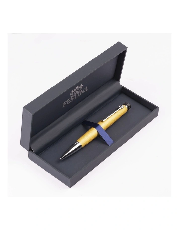 Ballpoint pen Chronobike Rainbow Yellow image 3