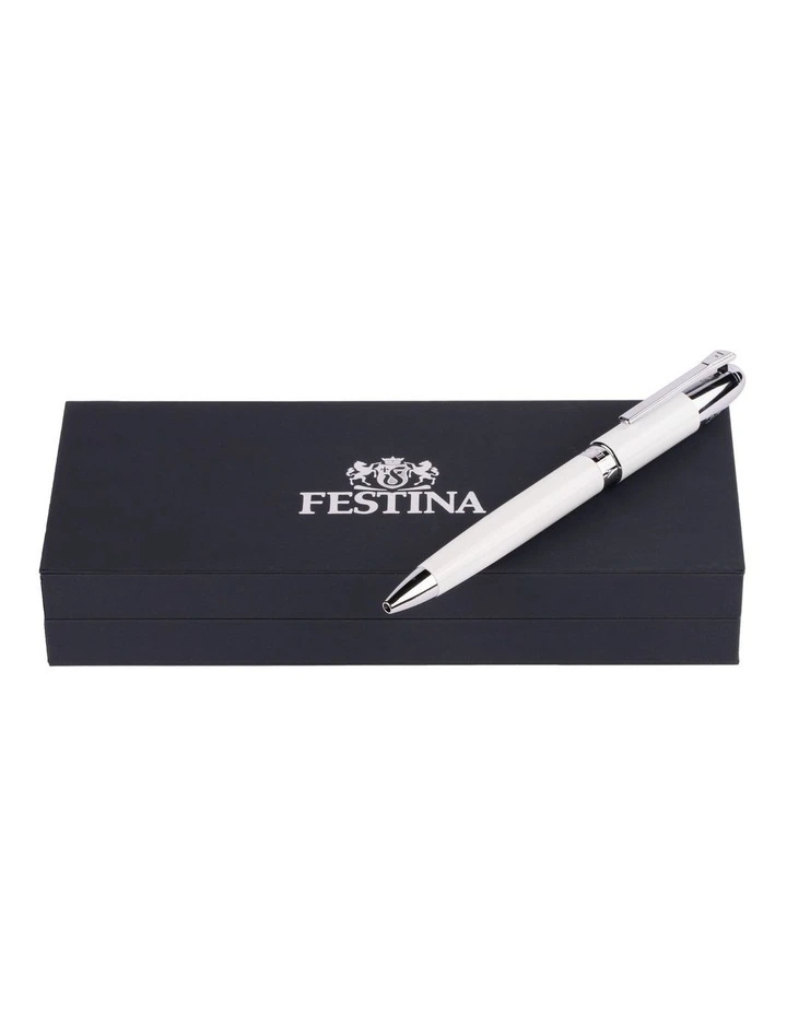 Ballpoint Pen Classicals Chrome White image 3