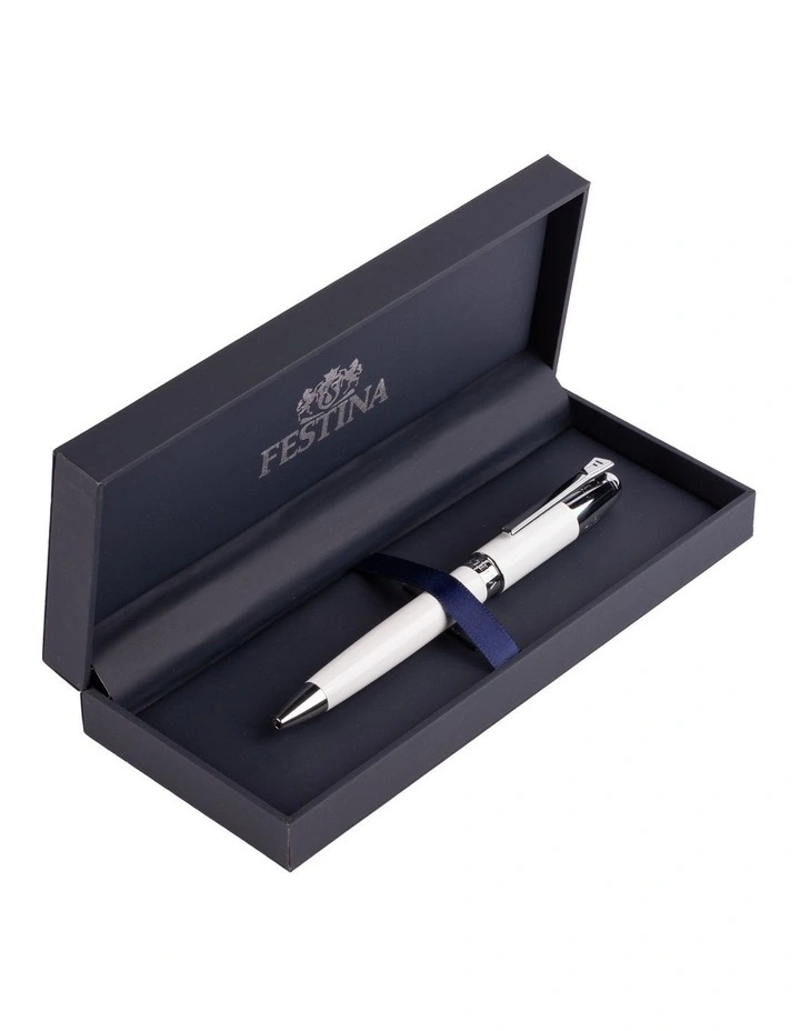 Ballpoint Pen Classicals Chrome White image 4
