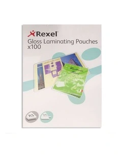 100 Pack Rexel A3 Laminating Pouches/Sheets 150 Micron f/Document/Photos Protection